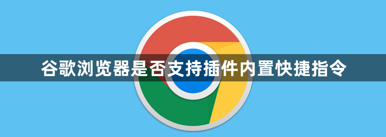谷歌浏览器是否支持插件内置快捷指令1