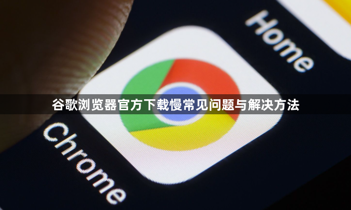 谷歌浏览器官方下载慢常见问题与解决方法1