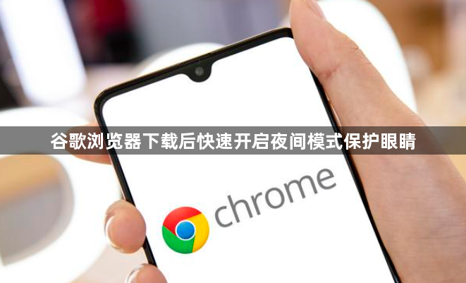 谷歌浏览器下载后快速开启夜间模式保护眼睛1