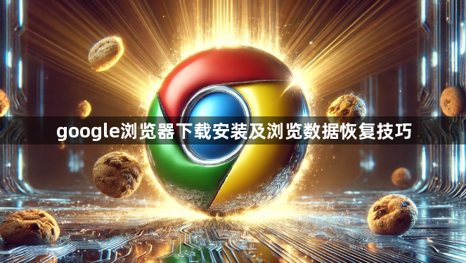 google浏览器下载安装及浏览数据恢复技巧1