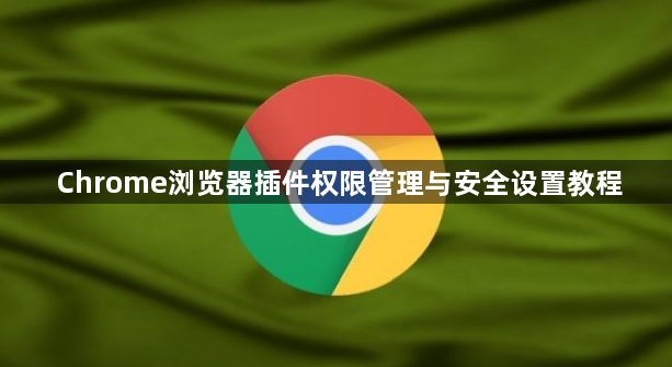 Chrome浏览器插件权限管理与安全设置教程1