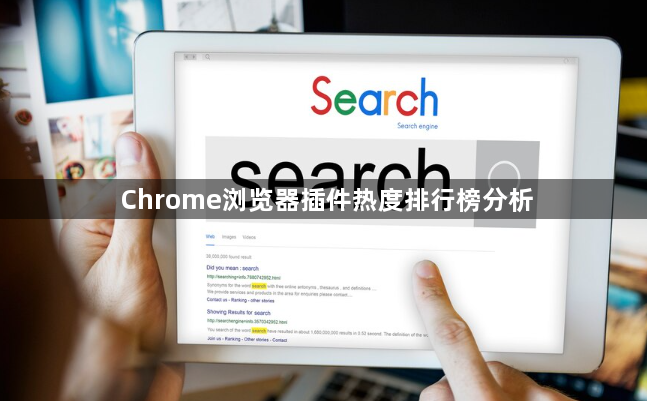Chrome浏览器插件热度排行榜分析1
