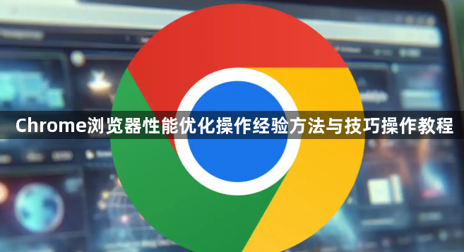 Chrome浏览器性能优化操作经验方法与技巧操作教程1