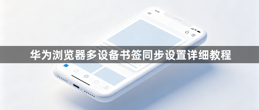 华为浏览器多设备书签同步设置详细教程1