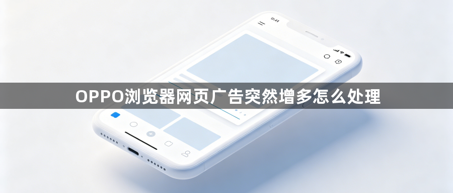 OPPO浏览器网页广告突然增多怎么处理1