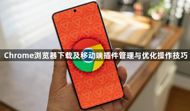 Chrome浏览器下载及移动端插件管理与优化操作技巧1