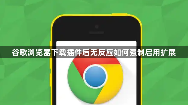 谷歌浏览器下载插件后无反应如何强制启用扩展1