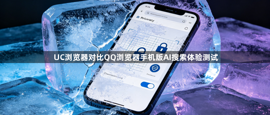 UC浏览器对比QQ浏览器手机版AI搜索体验测试1