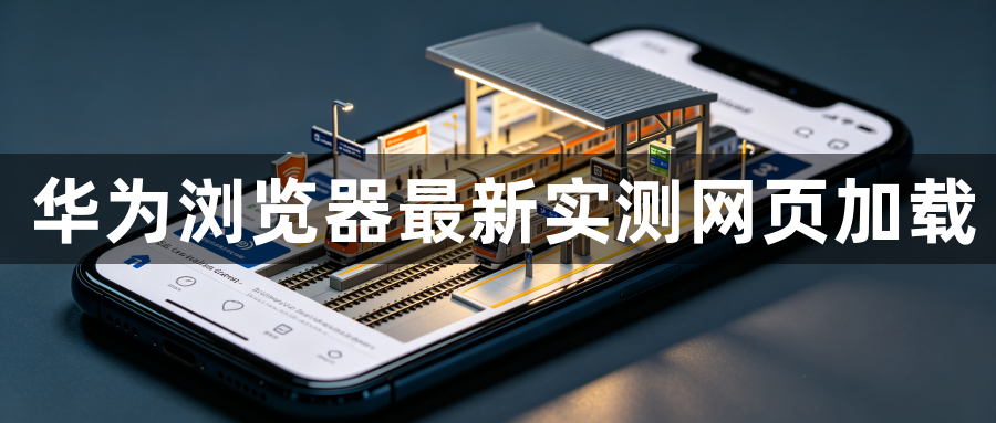 华为浏览器最新实测网页加载1