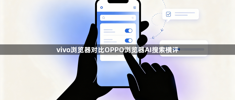 vivo浏览器对比OPPO浏览器AI搜索横评1