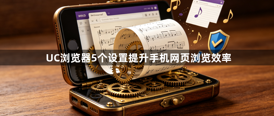 UC浏览器5个设置提升手机网页浏览效率1