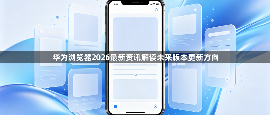 华为浏览器2026最新资讯解读未来版本更新方向1