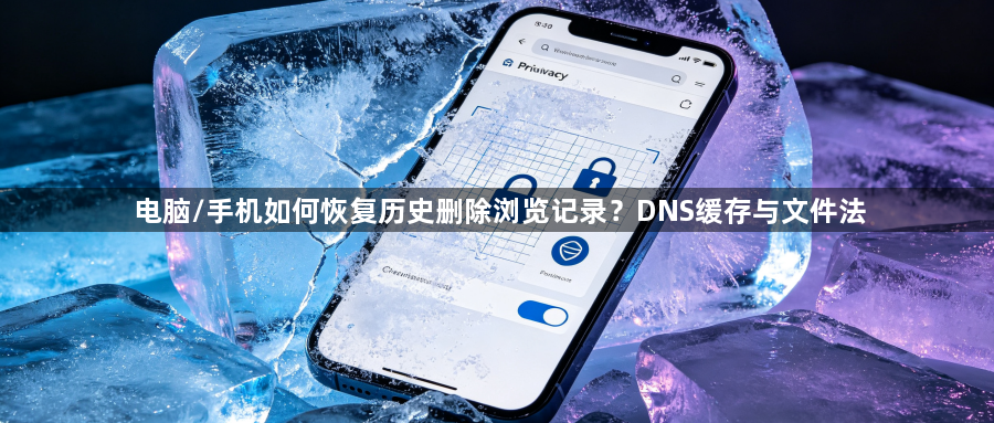 电脑/手机如何恢复历史删除浏览记录？DNS缓存与文件法1
