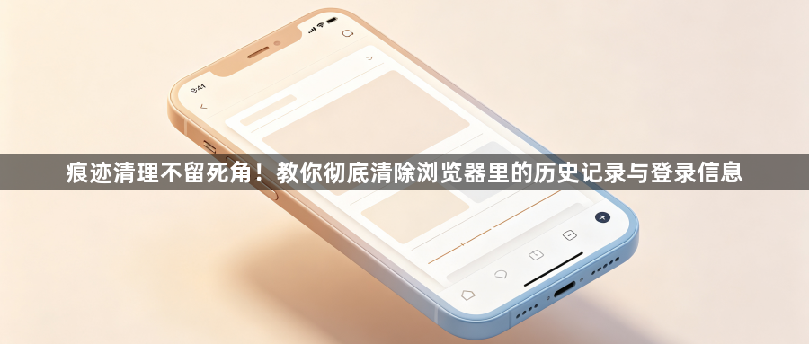 痕迹清理不留死角！教你彻底清除浏览器里的历史记录与登录信息1