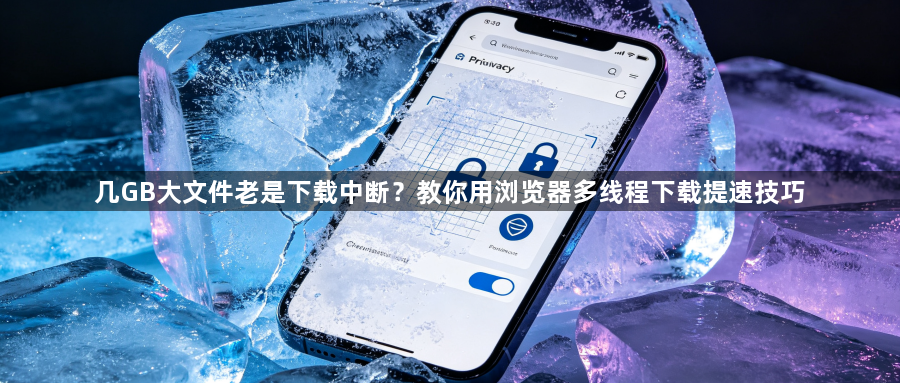 几GB大文件老是下载中断？教你用浏览器多线程下载提速技巧1