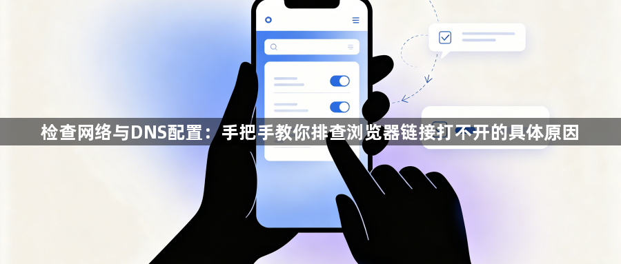 检查网络与DNS配置：手把手教你排查浏览器链接打不开的具体原因1