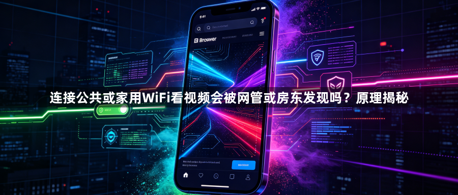 连接公共或家用WiFi看视频会被网管或房东发现吗?原理揭秘1