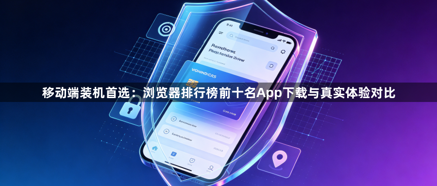 移动端装机首选：浏览器排行榜前十名App下载与真实体验对比1
