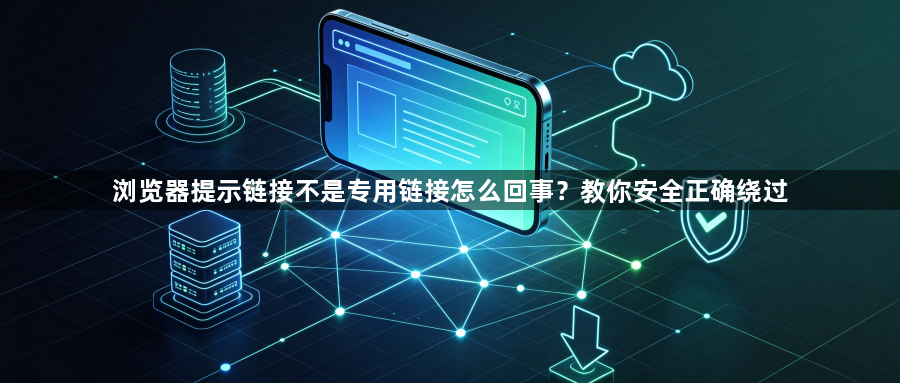 浏览器提示链接不是专用链接怎么回事？教你安全正确绕过1