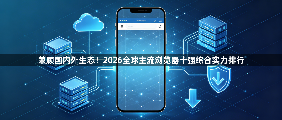 兼顾国内外生态！2026全球主流浏览器十强综合实力排行1