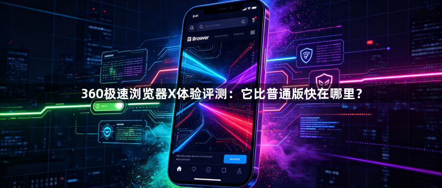 360极速浏览器X体验评测：它比普通版快在哪里？1