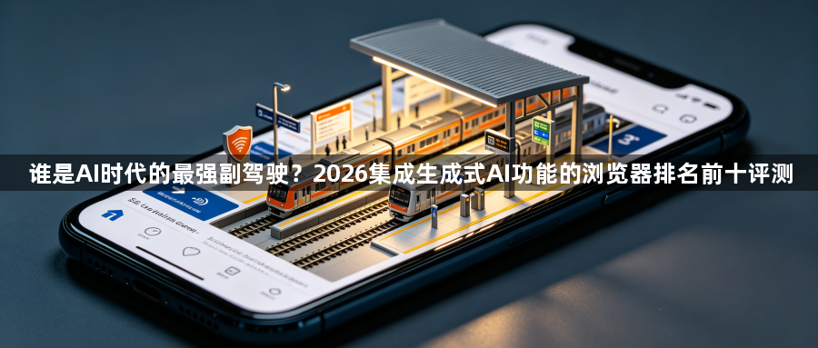谁是AI时代的最强副驾驶？2026集成生成式AI功能的浏览器排名前十评测1