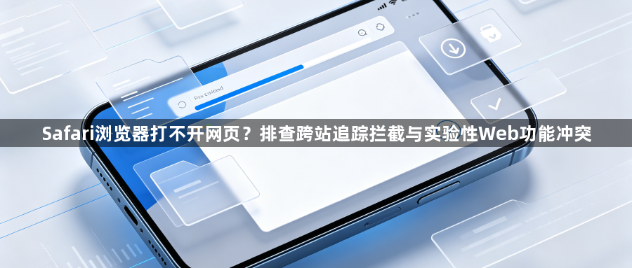 Safari浏览器打不开网页？排查跨站追踪拦截与实验性Web功能冲突1