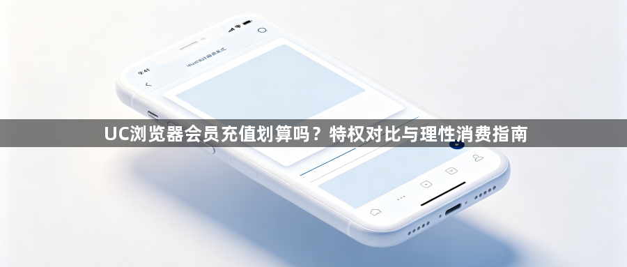 UC浏览器会员充值划算吗？特权对比与理性消费指南1